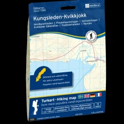 Kungsleden-Kvikkjokk 1:50 000, fjellkart Sverige - Kartor - Kungsleden-Kvikkjokk 1:50 000, fjellkart Sverige