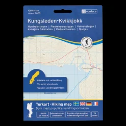 Kungsleden-Kvikkjokk 1:50 000, fjellkart Sverige - Kartor - Kungsleden-Kvikkjokk 1:50 000, fjellkart Sverige