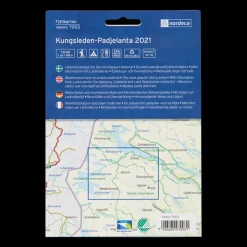 Kungsleden-Padjelanta 1:50 000, fjellkart Sverige - Kartor - Kungsleden-Padjelanta 1:50 000, fjellkart Sverige