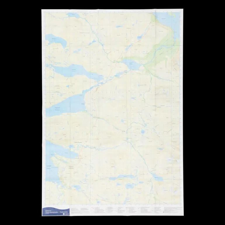 Kungsleden-Padjelanta 1:50 000, fjellkart Sverige - Kartor - Kungsleden-Padjelanta 1:50 000, fjellkart Sverige
