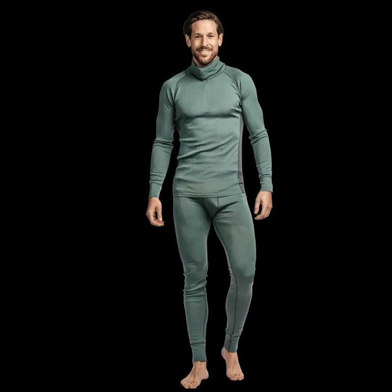 Laajias Merino Wool Polo Zip, ulltröja, herr - Överdelar Ull Herr - Laajias Merino Wool Polo Zip, ulltröja, herr