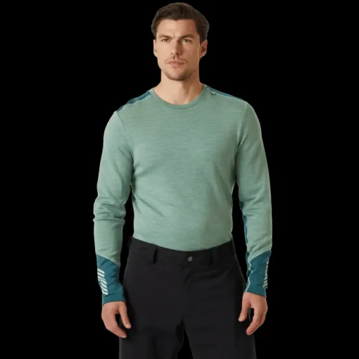 LIFA Merino Midweight Crew, ulltröja, herr - Överdelar Ull Herr - LIFA Merino Midweight Crew, ulltröja, herr