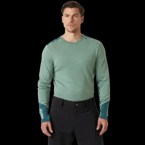 LIFA Merino Midweight Crew, ulltröja, herr - Överdelar Ull Herr - LIFA Merino Midweight Crew, ulltröja, herr