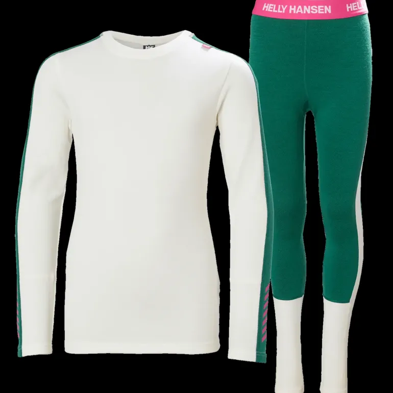 Lifa Merino Midweight Set, ullunderställ, junior - Syntetunderställ - Lifa Merino Midweight Set, ullunderställ, junior