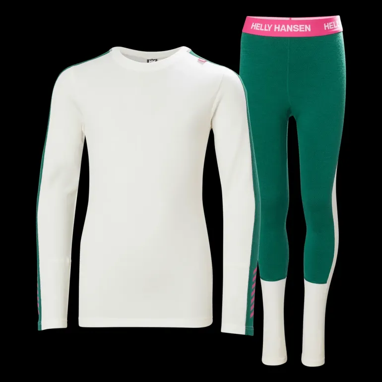 Lifa Merino Midweight Set, ullunderställ, junior - Syntetunderställ - Lifa Merino Midweight Set, ullunderställ, junior