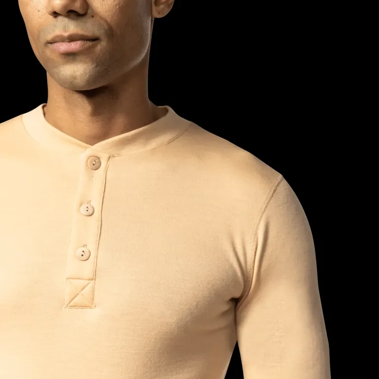 Logan Wool Grandpa Shirt, farfarströja, merinoull - Skjortor - Logan Wool Grandpa Shirt, farfarströja, merinoull