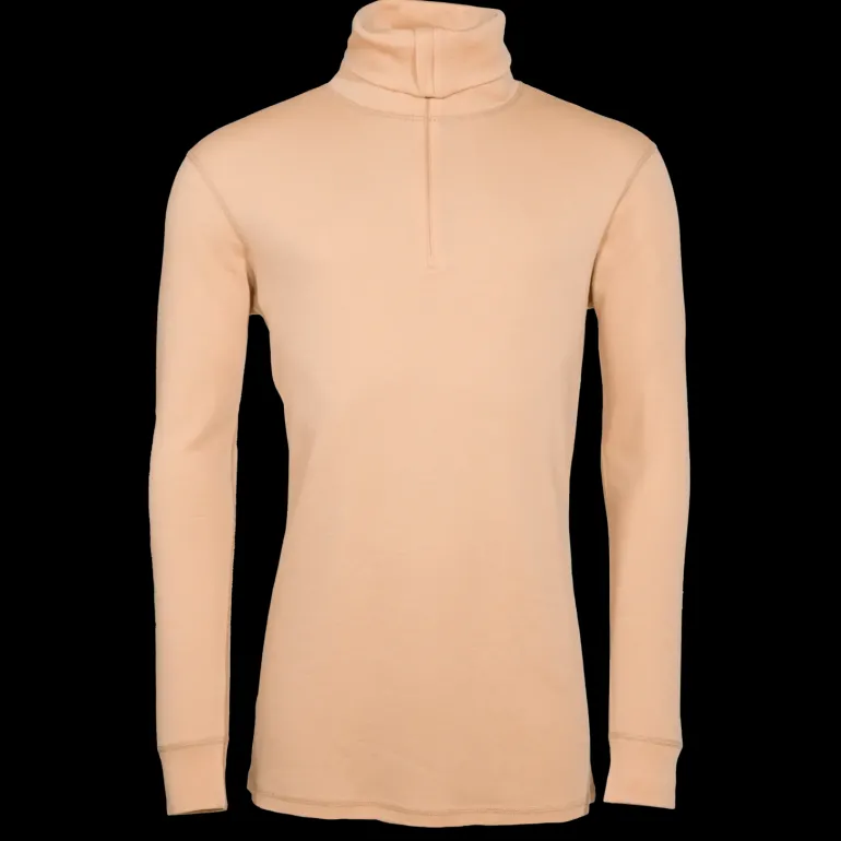 Logan Wool Polo Zip, underkläder i ull, tröja - Jaktkläder - Logan Wool Polo Zip, underkläder i ull, tröja