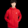 M Nsw Club Hoodie Fz Bb University - Hoodtröjor - M Nsw Club Hoodie Fz Bb University