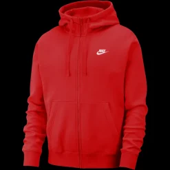 M Nsw Club Hoodie Fz Bb University - Hoodtröjor - M Nsw Club Hoodie Fz Bb University