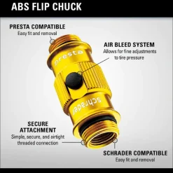 Macro floor drive ABS Matte black, golvpump - Cykelpump - Macro floor drive ABS Matte black, golvpump