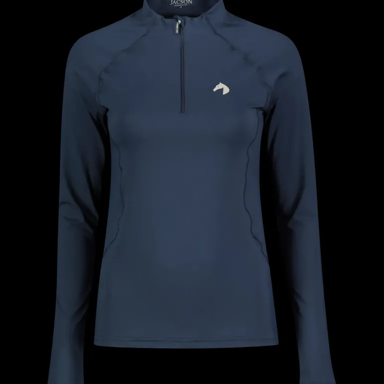 Malou Long Sleeve Tech Top, t-shirt dam - Ridkläder - Malou Long Sleeve Tech Top, t-shirt dam