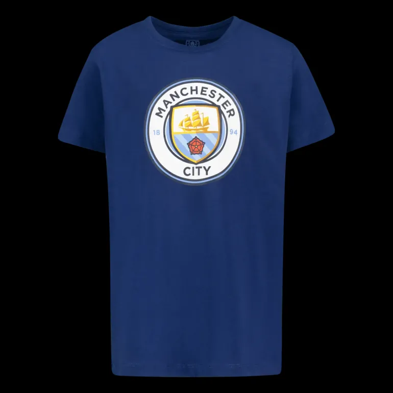 Man City Nº 1 Cotton Tee, t-shirt, junior - Premier League - Man City Nº 1 Cotton Tee, t-shirt, junior