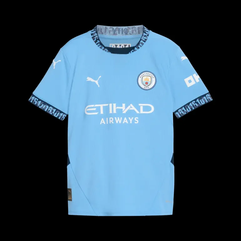 Manchester City Home Jersey Replica 24/25, fotbollsdräkt, junior - Premier League - Manchester City Home Jersey Replica 24/25, fotbollsdräkt, junior