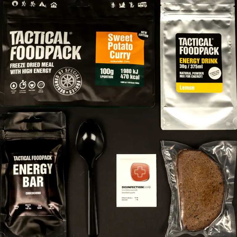 1 Meal Ration Vegan, turmat - Frystorkad Mat - 1 Meal Ration Vegan, turmat