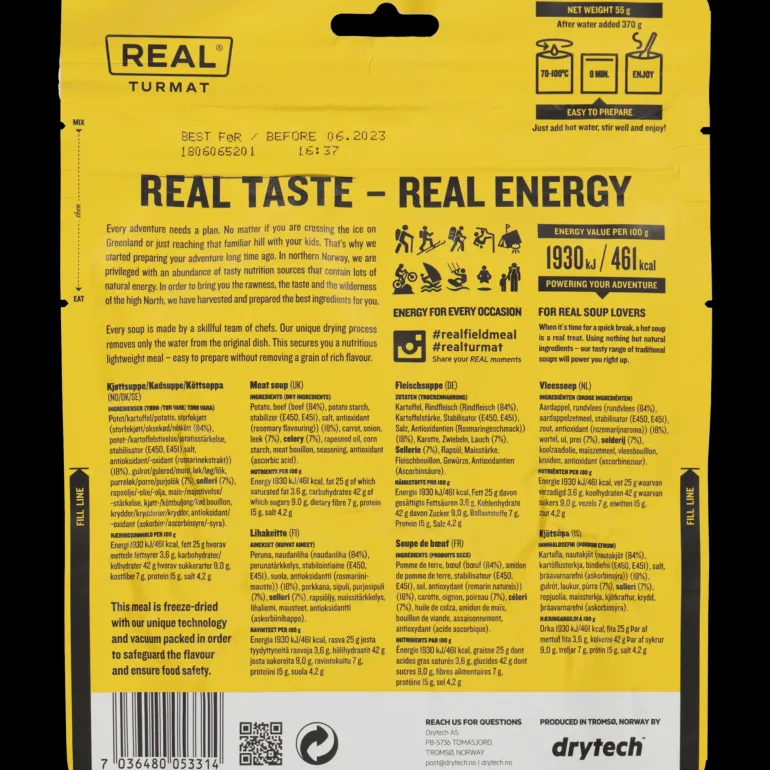 Meat Soup, turmat - Frystorkad Mat - Meat Soup, turmat