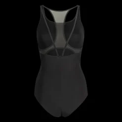 Mesh Panels Swimsuit Power Back, baddräkt, dam - Baddräkter - Mesh Panels Swimsuit Power Back, baddräkt, dam