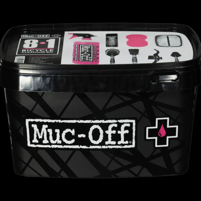 Muc-Off 8 in 1 bike cleaning kit - Oljor & Fetter - Muc-Off 8 in 1 bike cleaning kit