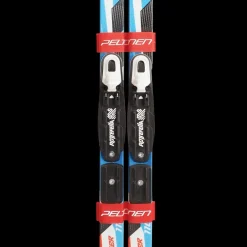 Nanogrip Tiger 110cm blue + Basic, juniorskida - Klassisk - Nanogrip Tiger 110cm blue + Basic, juniorskida