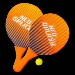 Neopren Paddle Set, padelracket och boll för strandlek - Badleksaker - Neopren Paddle Set, padelracket och boll för strandlek