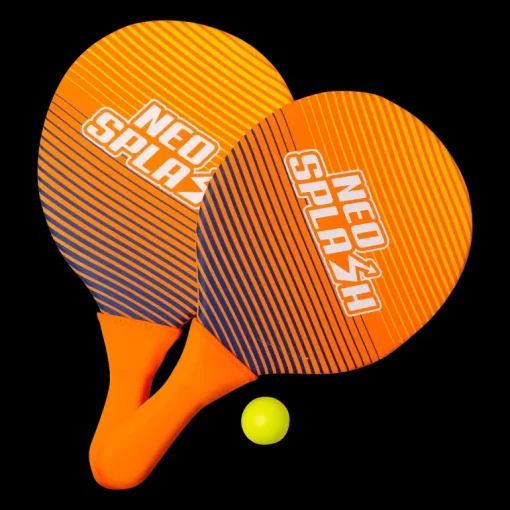 Neopren Paddle Set, padelracket och boll för strandlek - Badleksaker - Neopren Paddle Set, padelracket och boll för strandlek