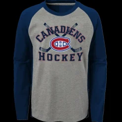 NHL Intent LS Raglan Tee 19 JR - NHL-Produkter - NHL Intent LS Raglan Tee 19 JR
