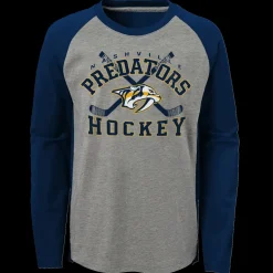 NHL Intent LS Raglan Tee 19 JR - NHL-Produkter - NHL Intent LS Raglan Tee 19 JR