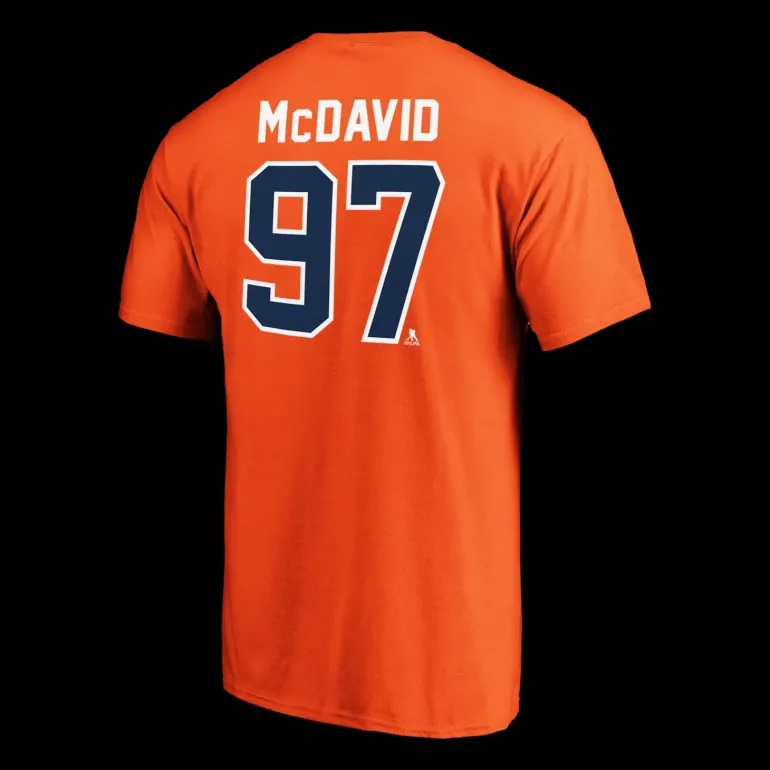 NHL T-Shirt Mcdavid 97 - 24/25, supportertröja, herr - NHL-Produkter - NHL T-Shirt Mcdavid 97 - 24/25, supportertröja, herr