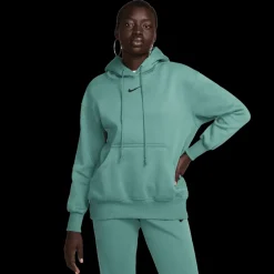 Nike Sportswear Phoenix Fleece, huvjacka, dam - Fritidströjor - Nike Sportswear Phoenix Fleece, huvjacka, dam