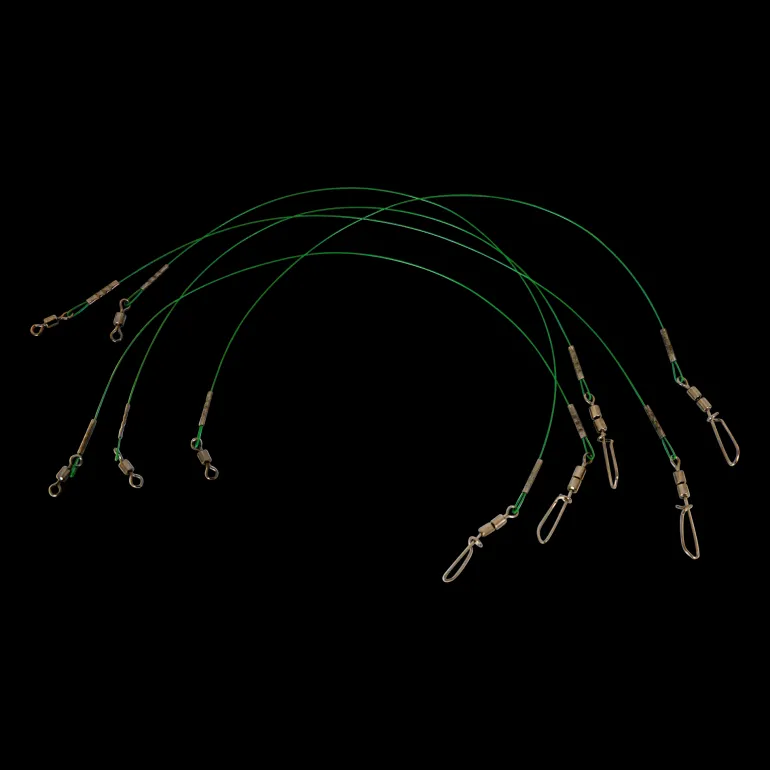 No-twist Ståltafs Med Säkerhetshake, Ntwl-35, (4-pk) - Diverse Fiskeutrustning - No-twist Ståltafs Med Säkerhetshake, Ntwl-35, (4-pk)