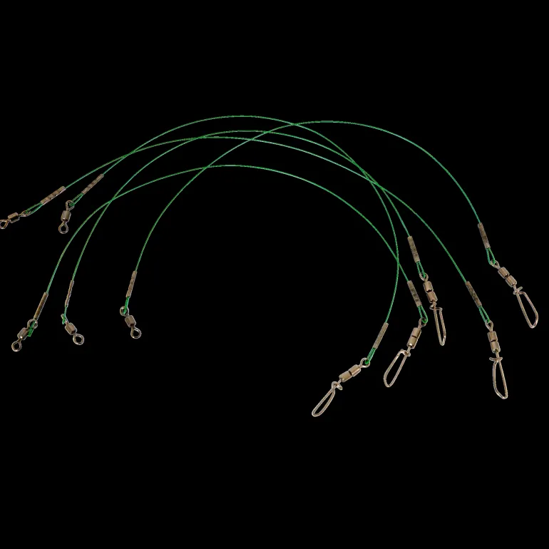 No-twist Ståltafs Med Säkerhetshake, Ntwl-15, (5-pk) - Diverse Fiskeutrustning - No-twist Ståltafs Med Säkerhetshake, Ntwl-15, (5-pk)