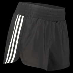 Pacer Training 3-Stripes Woven High-Rise Shorts, träningsshorts, dam - Träningsshorts - Pacer Training 3-Stripes Woven High-Rise Shorts, träningsshorts, dam