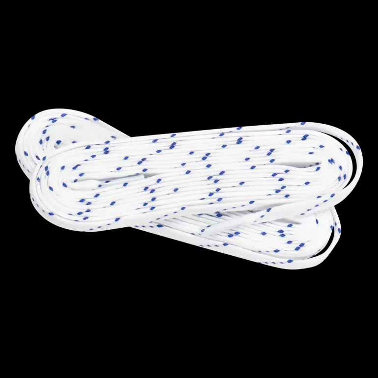 36pack Texstyle waxed Laces 244cm white-22/23, vaxade hockeyskosnören - Skridskosnören - 36pack Texstyle waxed Laces 244cm white-22/23, vaxade hockeyskosnören