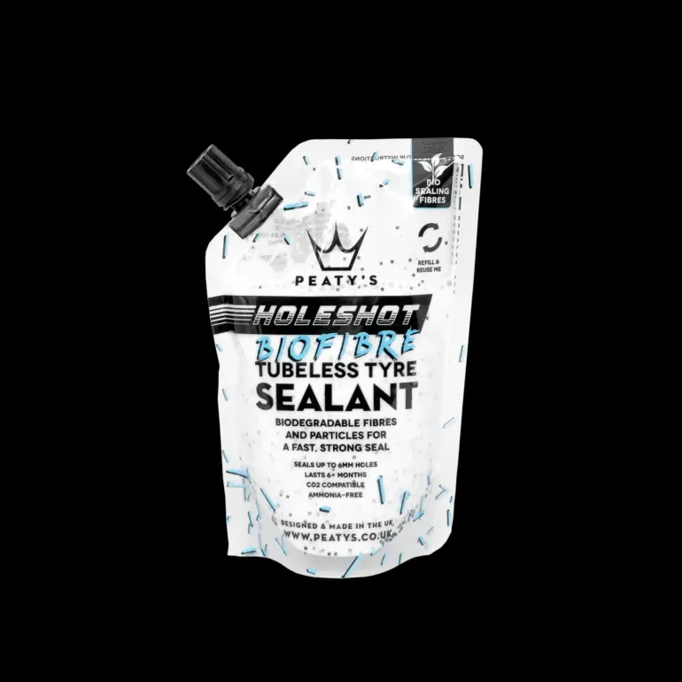 Peaty's Holeshot BioFibre Sealant 120 ml, tätningsmedel - Tillbehör till hjul, däck & slang - Peaty's Holeshot BioFibre Sealant 120 ml, tätningsmedel
