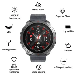 Polar Grit X2 Pro, smartklocka, multisportklocka, unisex - Pulsklocka - Polar Grit X2 Pro, smartklocka, multisportklocka, unisex