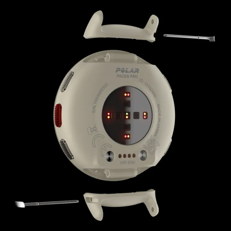 Polar Pacer Pro Champ/Gold S-L, multisportklocka, löparklocka, pulsklocka, unisex - Pulsklocka - Polar Pacer Pro Champ/Gold S-L, multisportklocka, löparklocka, pulsklocka, unisex