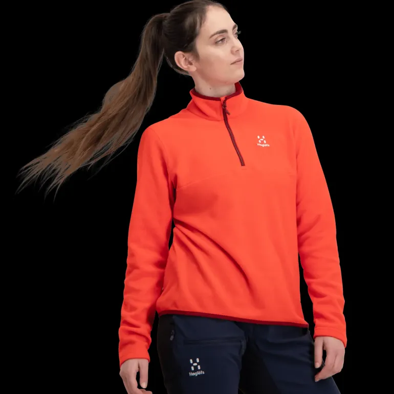 Pollux 1/2 Zip, fleecegenser, mellanlagertröja, dam - Fleecetröjor - Pollux 1/2 Zip, fleecegenser, mellanlagertröja, dam