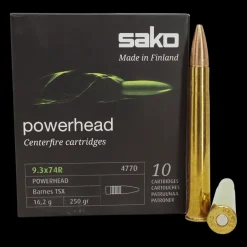 Powerhead 9.3x74r 477d 16.2/250, ammunition - Kula - Powerhead 9.3x74r 477d 16.2/250, ammunition