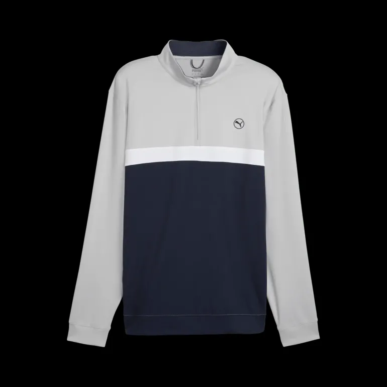Pure Colorblock 1/4 Zip, golftröja herr - Jackor & Överdelar - Pure Colorblock 1/4 Zip, golftröja herr