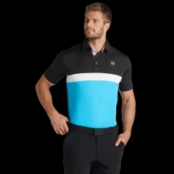 Pure Colorblock Polo, pikétröja, golf, herr - Golfpikeer - Pure Colorblock Polo, pikétröja, golf, herr