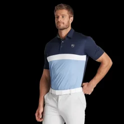 Pure Colorblock Polo, pikétröja, golf, herr - Golfpikeer - Pure Colorblock Polo, pikétröja, golf, herr