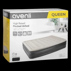 Queen Size High Raised Air Bed, luftmadrass - Liggunderlag - Queen Size High Raised Air Bed, luftmadrass