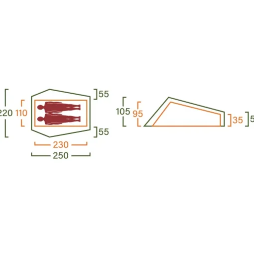 Ringstind Pro 2, tält - Vandringstält - Ringstind Pro 2, tält