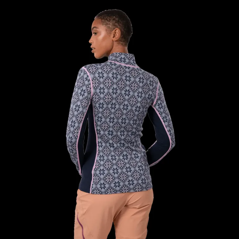 Rose Half Zip, ulltröja, dam - Överdelar Ull Dam - Rose Half Zip, ulltröja, dam