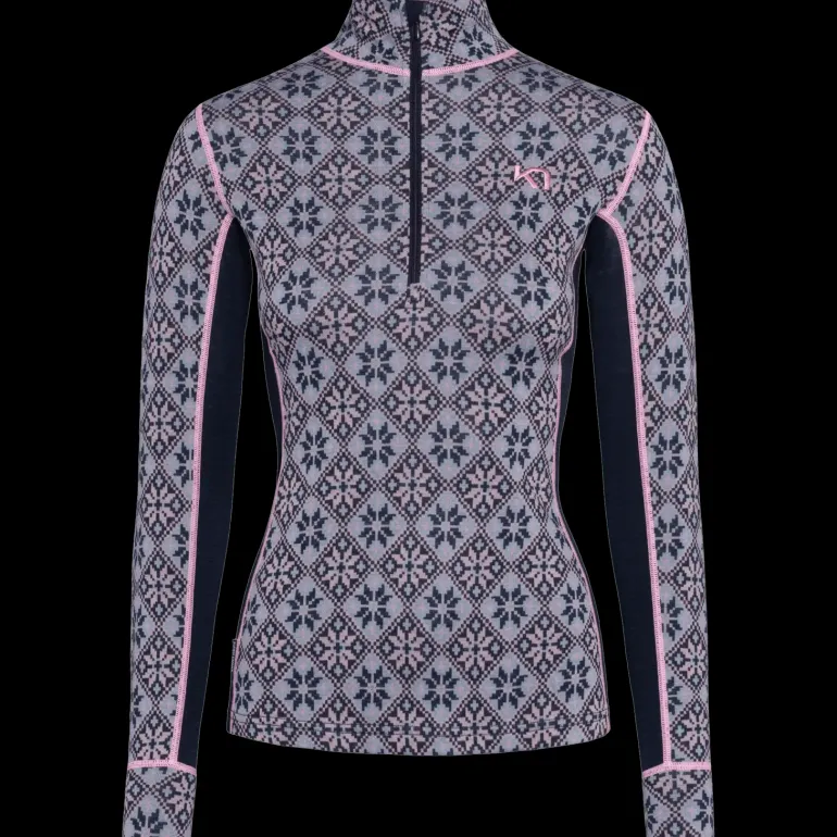 Rose Half Zip, ulltröja, dam - Överdelar Ull Dam - Rose Half Zip, ulltröja, dam