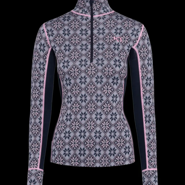 Rose Half Zip, ulltröja, dam - Överdelar Ull Dam - Rose Half Zip, ulltröja, dam