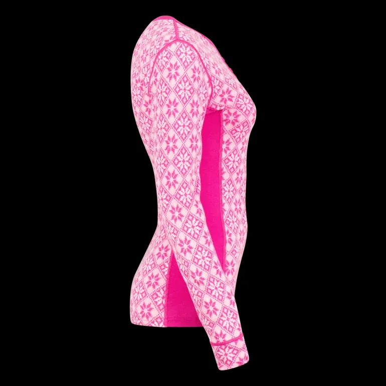 Rose Long Sleeve, ulltröja, dam - Överdelar Ull Dam - Rose Long Sleeve, ulltröja, dam