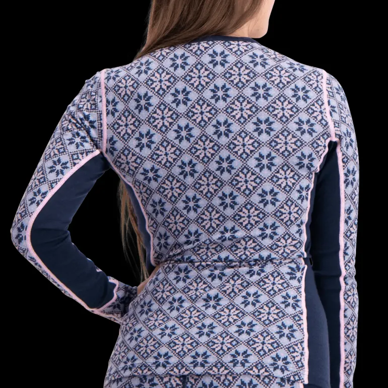 Rose Long Sleeve, ulltröja, dam - Överdelar Ull Dam - Rose Long Sleeve, ulltröja, dam