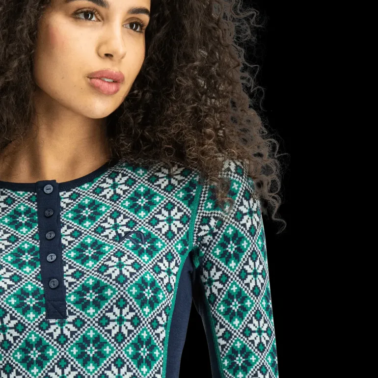 Rose Long Sleeve, ulltröja, dam - Överdelar Ull Dam - Rose Long Sleeve, ulltröja, dam