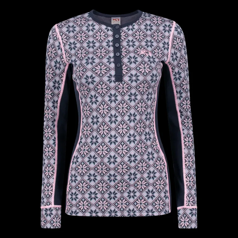 Rose Long Sleeve, ulltröja, dam - Överdelar Ull Dam - Rose Long Sleeve, ulltröja, dam