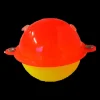 Round 25mm 2-p Yellow/Red, plastkula - Flöten & Kastdobb - Round 25mm 2-p Yellow/Red, plastkula